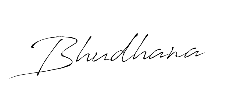Make a beautiful signature design for name Bhudhana. With this signature (Antro_Vectra) style, you can create a handwritten signature for free. Bhudhana signature style 6 images and pictures png