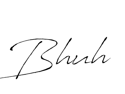 Once you've used our free online signature maker to create your best signature Antro_Vectra style, it's time to enjoy all of the benefits that Bhuh name signing documents. Bhuh signature style 6 images and pictures png