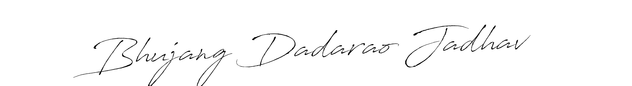 Bhujang Dadarao Jadhav stylish signature style. Best Handwritten Sign (Antro_Vectra) for my name. Handwritten Signature Collection Ideas for my name Bhujang Dadarao Jadhav. Bhujang Dadarao Jadhav signature style 6 images and pictures png