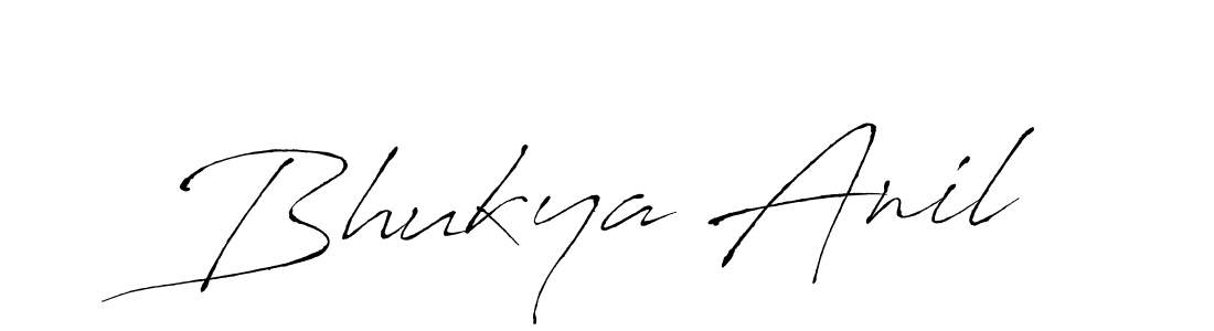 Also we have Bhukya Anil name is the best signature style. Create professional handwritten signature collection using Antro_Vectra autograph style. Bhukya Anil signature style 6 images and pictures png