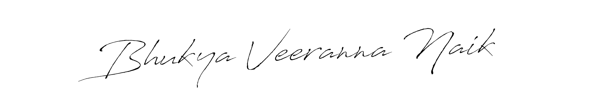 Make a beautiful signature design for name Bhukya Veeranna Naik. With this signature (Antro_Vectra) style, you can create a handwritten signature for free. Bhukya Veeranna Naik signature style 6 images and pictures png