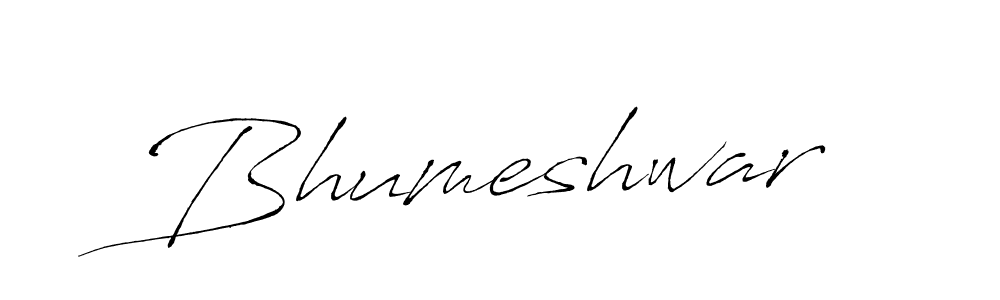 Also we have Bhumeshwar name is the best signature style. Create professional handwritten signature collection using Antro_Vectra autograph style. Bhumeshwar signature style 6 images and pictures png