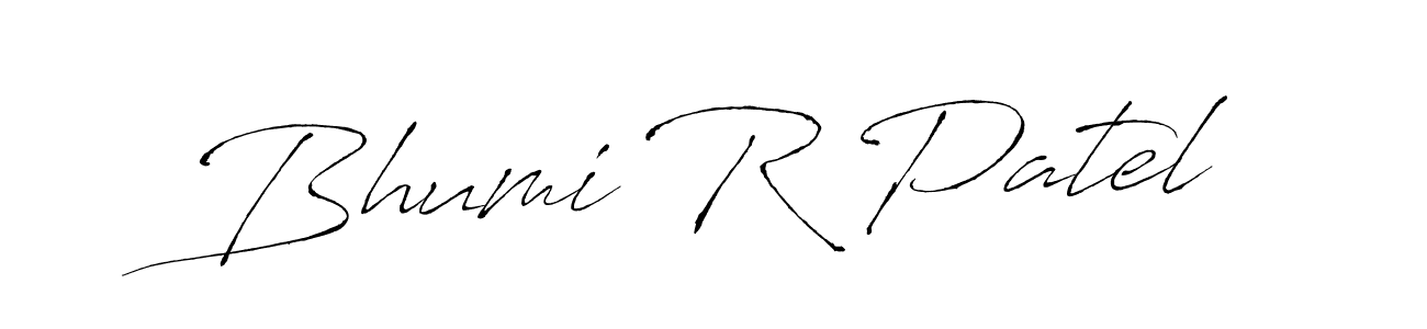 Similarly Antro_Vectra is the best handwritten signature design. Signature creator online .You can use it as an online autograph creator for name Bhumi R Patel. Bhumi R Patel signature style 6 images and pictures png