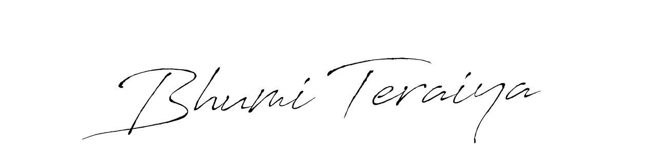 You should practise on your own different ways (Antro_Vectra) to write your name (Bhumi Teraiya) in signature. don't let someone else do it for you. Bhumi Teraiya signature style 6 images and pictures png