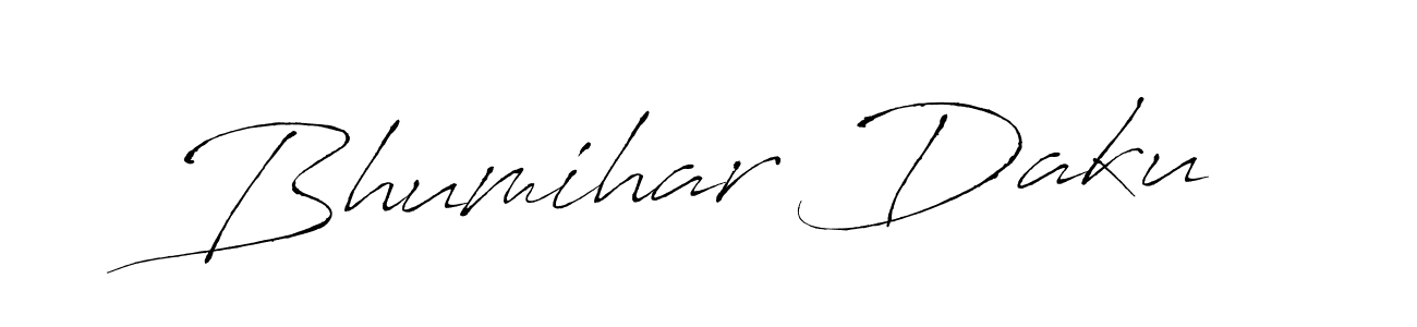Bhumihar Daku stylish signature style. Best Handwritten Sign (Antro_Vectra) for my name. Handwritten Signature Collection Ideas for my name Bhumihar Daku. Bhumihar Daku signature style 6 images and pictures png