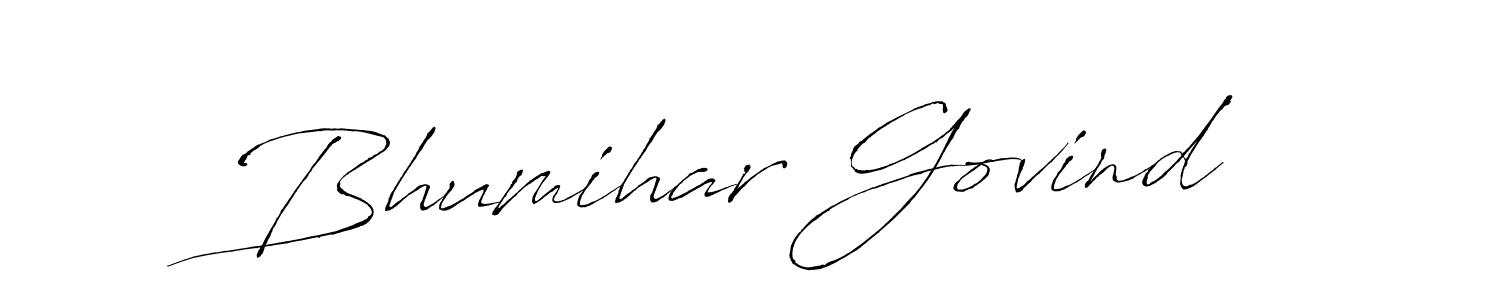 You should practise on your own different ways (Antro_Vectra) to write your name (Bhumihar Govind) in signature. don't let someone else do it for you. Bhumihar Govind signature style 6 images and pictures png