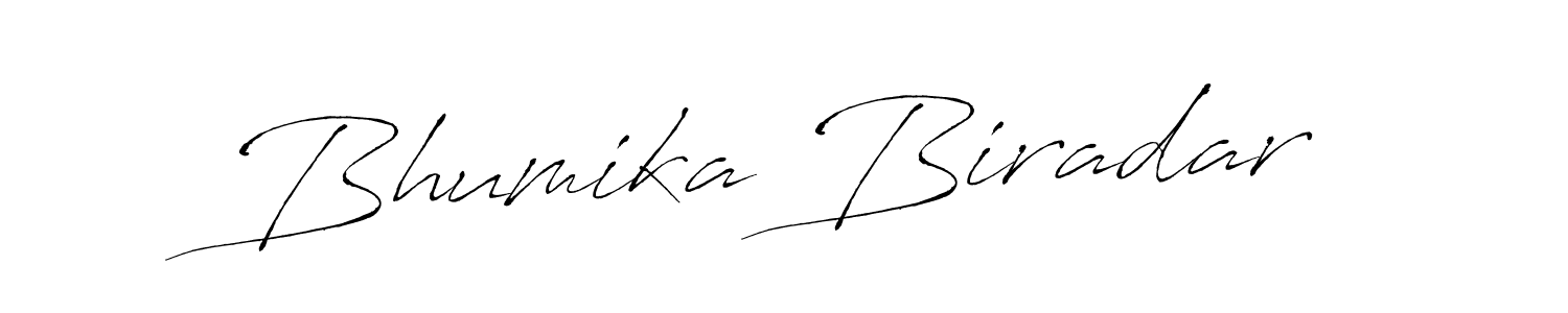 Similarly Antro_Vectra is the best handwritten signature design. Signature creator online .You can use it as an online autograph creator for name Bhumika Biradar. Bhumika Biradar signature style 6 images and pictures png