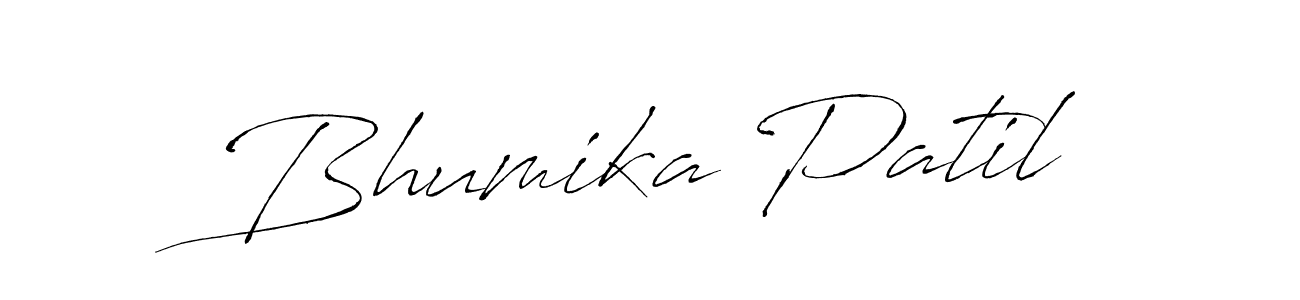Once you've used our free online signature maker to create your best signature Antro_Vectra style, it's time to enjoy all of the benefits that Bhumika Patil name signing documents. Bhumika Patil signature style 6 images and pictures png