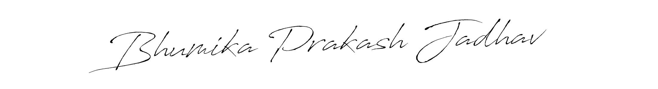 See photos of Bhumika Prakash Jadhav official signature by Spectra . Check more albums & portfolios. Read reviews & check more about Antro_Vectra font. Bhumika Prakash Jadhav signature style 6 images and pictures png