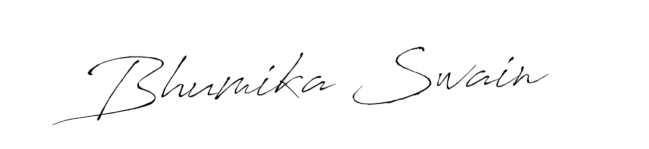 Make a beautiful signature design for name Bhumika Swain. With this signature (Antro_Vectra) style, you can create a handwritten signature for free. Bhumika Swain signature style 6 images and pictures png