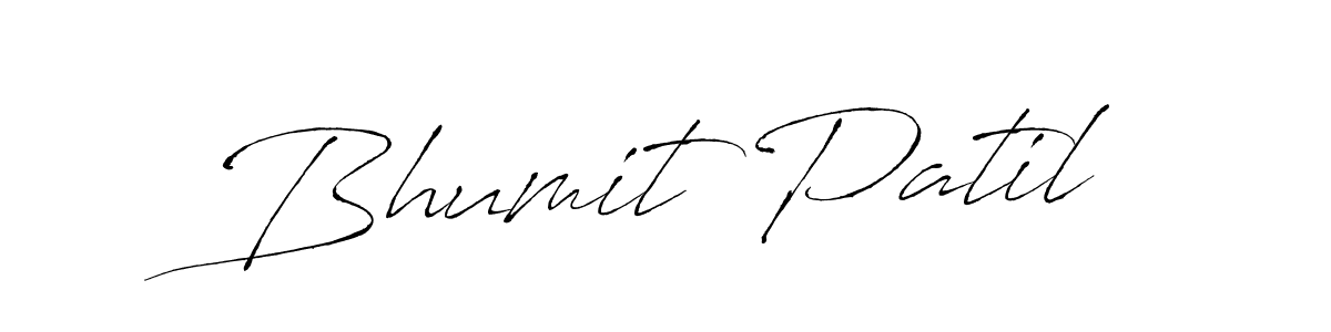 Antro_Vectra is a professional signature style that is perfect for those who want to add a touch of class to their signature. It is also a great choice for those who want to make their signature more unique. Get Bhumit Patil name to fancy signature for free. Bhumit Patil signature style 6 images and pictures png