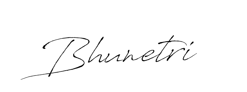 Similarly Antro_Vectra is the best handwritten signature design. Signature creator online .You can use it as an online autograph creator for name Bhunetri. Bhunetri signature style 6 images and pictures png