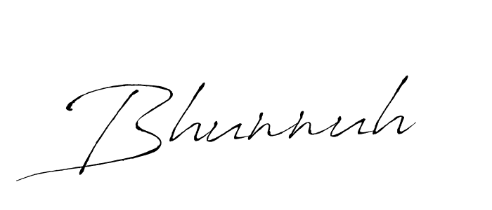 The best way (Antro_Vectra) to make a short signature is to pick only two or three words in your name. The name Bhunnuh include a total of six letters. For converting this name. Bhunnuh signature style 6 images and pictures png