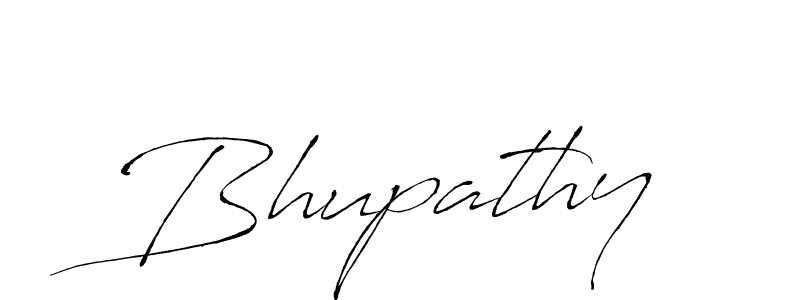 Use a signature maker to create a handwritten signature online. With this signature software, you can design (Antro_Vectra) your own signature for name Bhupathy. Bhupathy signature style 6 images and pictures png