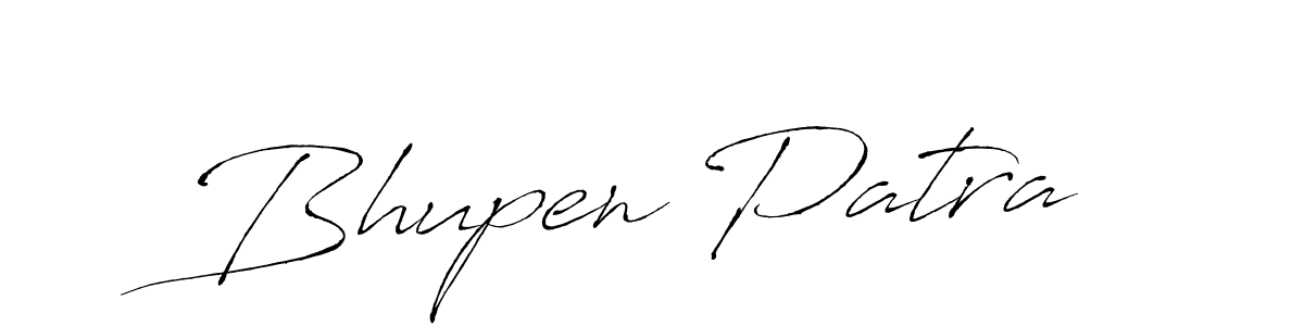 Make a beautiful signature design for name Bhupen Patra. With this signature (Antro_Vectra) style, you can create a handwritten signature for free. Bhupen Patra signature style 6 images and pictures png
