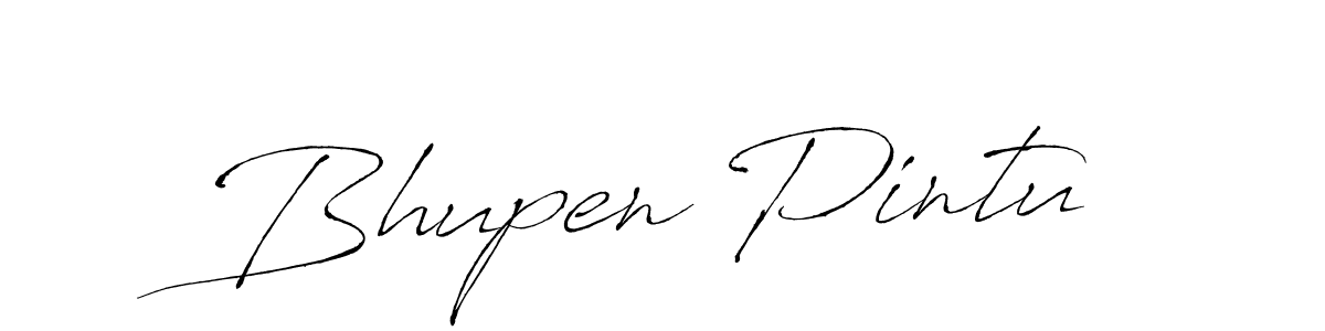 Use a signature maker to create a handwritten signature online. With this signature software, you can design (Antro_Vectra) your own signature for name Bhupen Pintu. Bhupen Pintu signature style 6 images and pictures png