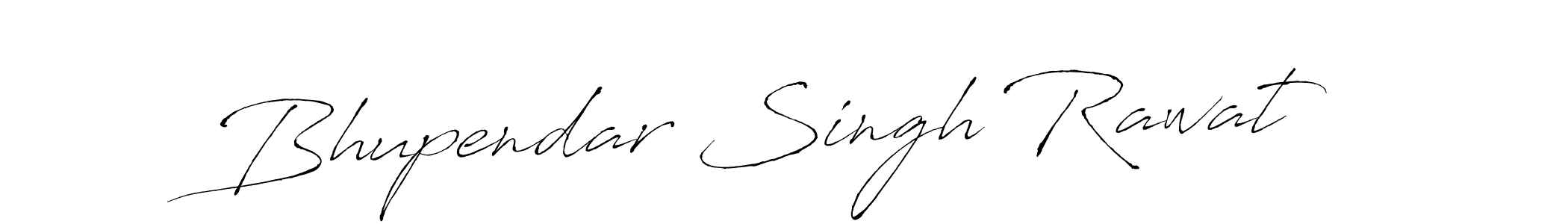 Design your own signature with our free online signature maker. With this signature software, you can create a handwritten (Antro_Vectra) signature for name Bhupendar Singh Rawat. Bhupendar Singh Rawat signature style 6 images and pictures png