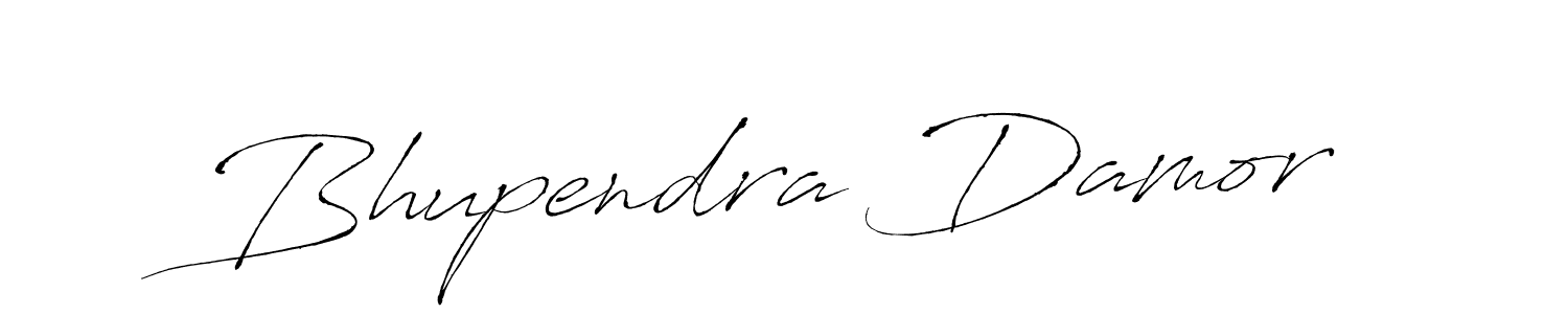 How to make Bhupendra Damor signature? Antro_Vectra is a professional autograph style. Create handwritten signature for Bhupendra Damor name. Bhupendra Damor signature style 6 images and pictures png
