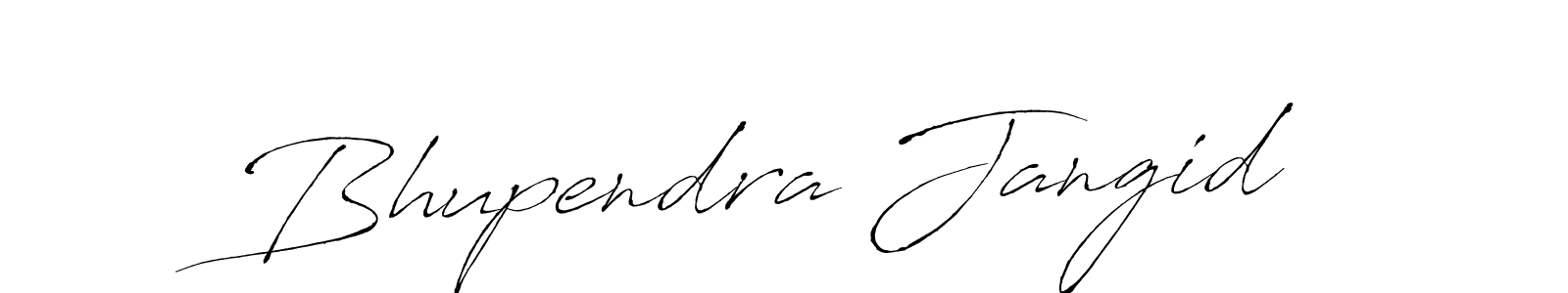 Use a signature maker to create a handwritten signature online. With this signature software, you can design (Antro_Vectra) your own signature for name Bhupendra Jangid. Bhupendra Jangid signature style 6 images and pictures png