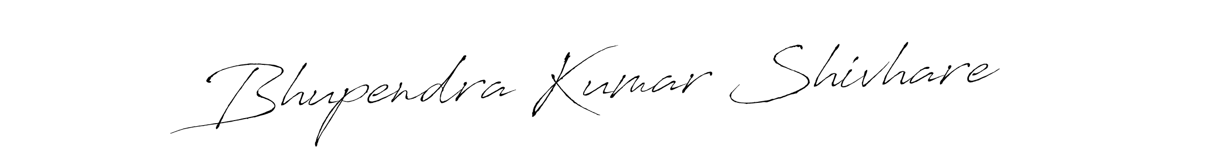 How to make Bhupendra Kumar Shivhare signature? Antro_Vectra is a professional autograph style. Create handwritten signature for Bhupendra Kumar Shivhare name. Bhupendra Kumar Shivhare signature style 6 images and pictures png