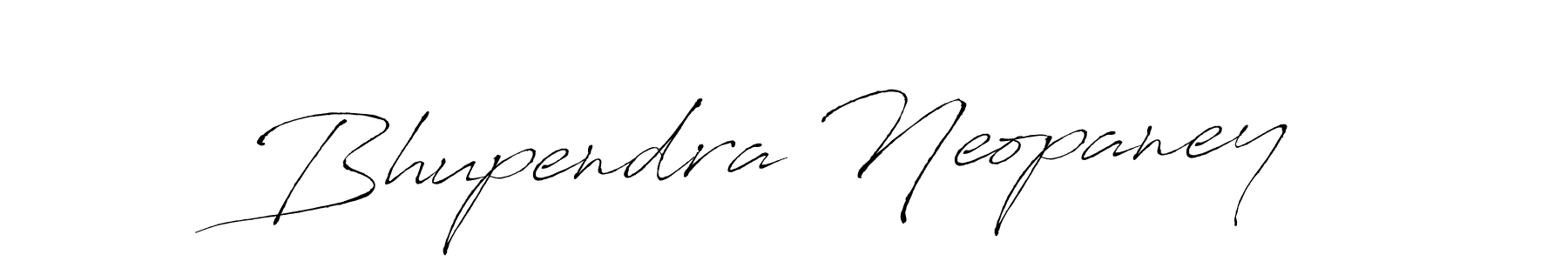 Use a signature maker to create a handwritten signature online. With this signature software, you can design (Antro_Vectra) your own signature for name Bhupendra Neopaney. Bhupendra Neopaney signature style 6 images and pictures png