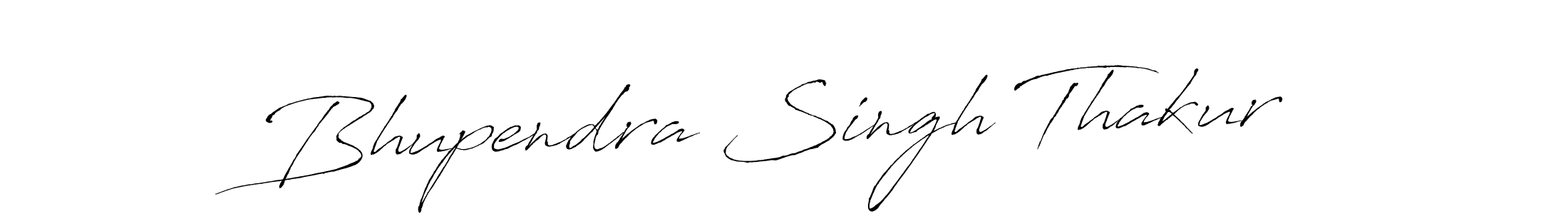 How to make Bhupendra Singh Thakur name signature. Use Antro_Vectra style for creating short signs online. This is the latest handwritten sign. Bhupendra Singh Thakur signature style 6 images and pictures png