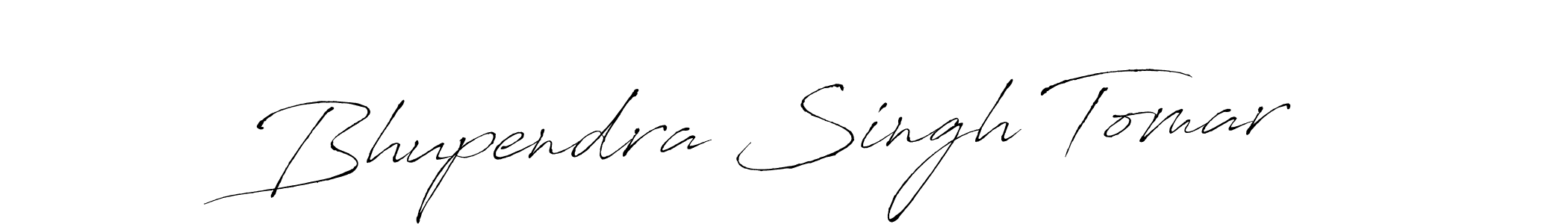 You should practise on your own different ways (Antro_Vectra) to write your name (Bhupendra Singh Tomar) in signature. don't let someone else do it for you. Bhupendra Singh Tomar signature style 6 images and pictures png