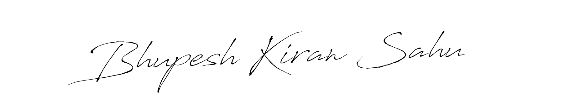 How to make Bhupesh Kiran Sahu signature? Antro_Vectra is a professional autograph style. Create handwritten signature for Bhupesh Kiran Sahu name. Bhupesh Kiran Sahu signature style 6 images and pictures png