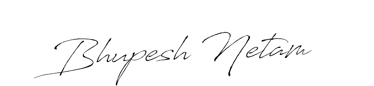 Also You can easily find your signature by using the search form. We will create Bhupesh Netam name handwritten signature images for you free of cost using Antro_Vectra sign style. Bhupesh Netam signature style 6 images and pictures png