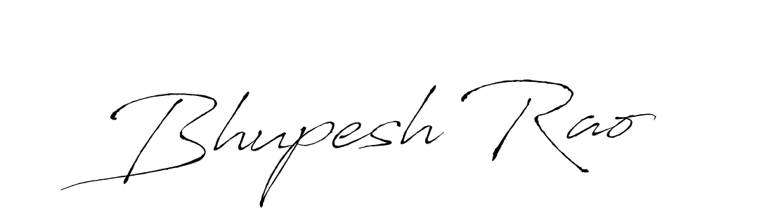 Design your own signature with our free online signature maker. With this signature software, you can create a handwritten (Antro_Vectra) signature for name Bhupesh Rao. Bhupesh Rao signature style 6 images and pictures png