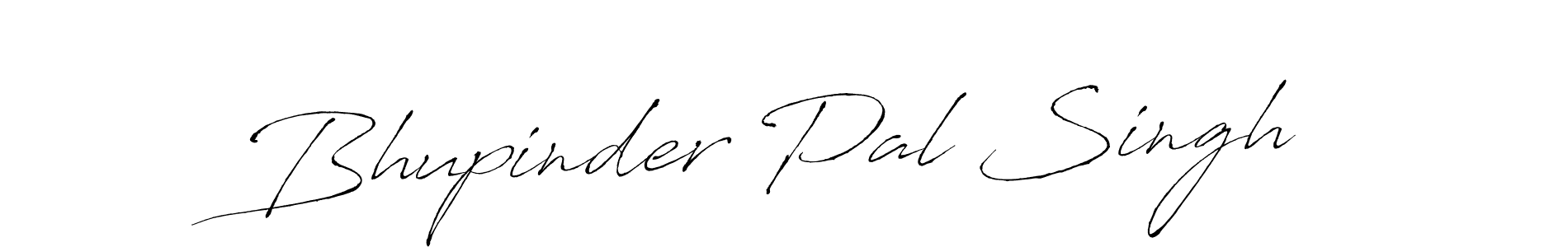 How to make Bhupinder Pal Singh signature? Antro_Vectra is a professional autograph style. Create handwritten signature for Bhupinder Pal Singh name. Bhupinder Pal Singh signature style 6 images and pictures png