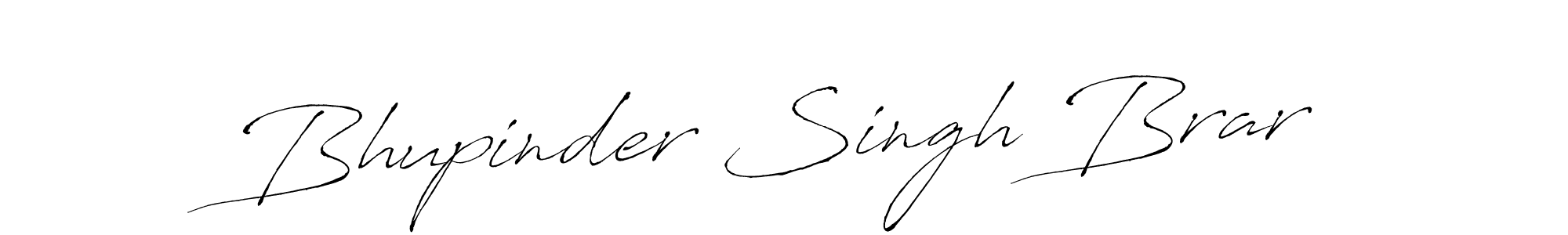 You should practise on your own different ways (Antro_Vectra) to write your name (Bhupinder Singh Brar) in signature. don't let someone else do it for you. Bhupinder Singh Brar signature style 6 images and pictures png