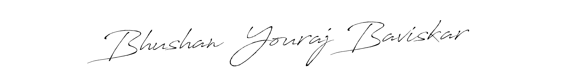 Bhushan  Youraj Baviskar stylish signature style. Best Handwritten Sign (Antro_Vectra) for my name. Handwritten Signature Collection Ideas for my name Bhushan  Youraj Baviskar. Bhushan  Youraj Baviskar signature style 6 images and pictures png