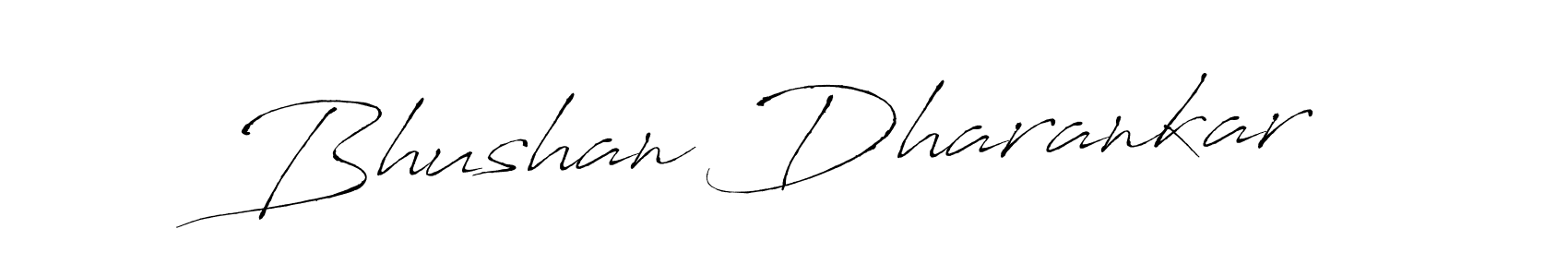 You should practise on your own different ways (Antro_Vectra) to write your name (Bhushan Dharankar) in signature. don't let someone else do it for you. Bhushan Dharankar signature style 6 images and pictures png