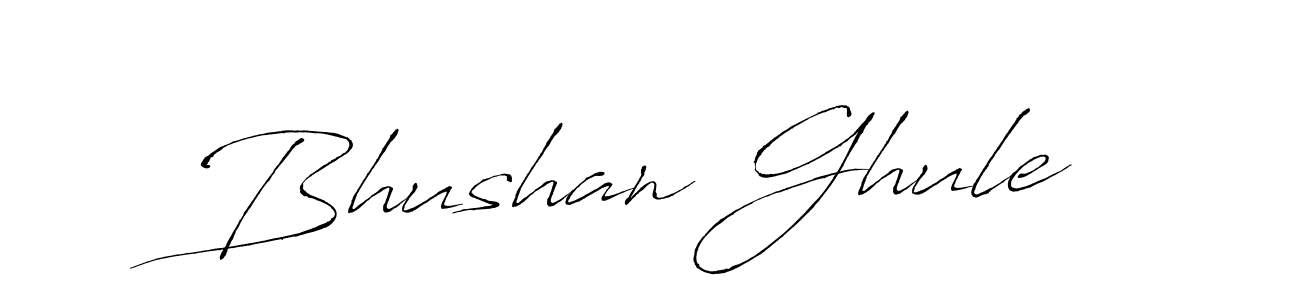 You should practise on your own different ways (Antro_Vectra) to write your name (Bhushan Ghule) in signature. don't let someone else do it for you. Bhushan Ghule signature style 6 images and pictures png