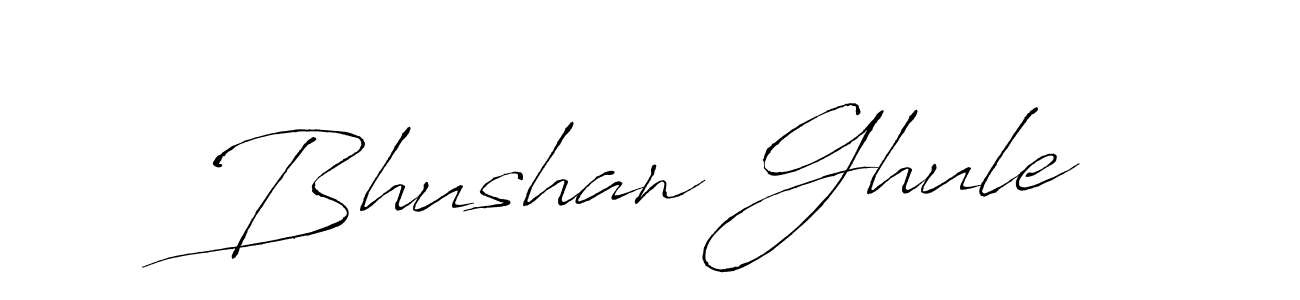 You should practise on your own different ways (Antro_Vectra) to write your name (Bhushan Ghule) in signature. don't let someone else do it for you. Bhushan Ghule signature style 6 images and pictures png