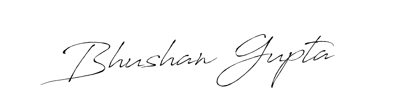 Similarly Antro_Vectra is the best handwritten signature design. Signature creator online .You can use it as an online autograph creator for name Bhushan Gupta. Bhushan Gupta signature style 6 images and pictures png