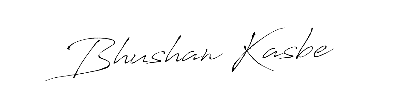 Bhushan Kasbe stylish signature style. Best Handwritten Sign (Antro_Vectra) for my name. Handwritten Signature Collection Ideas for my name Bhushan Kasbe. Bhushan Kasbe signature style 6 images and pictures png