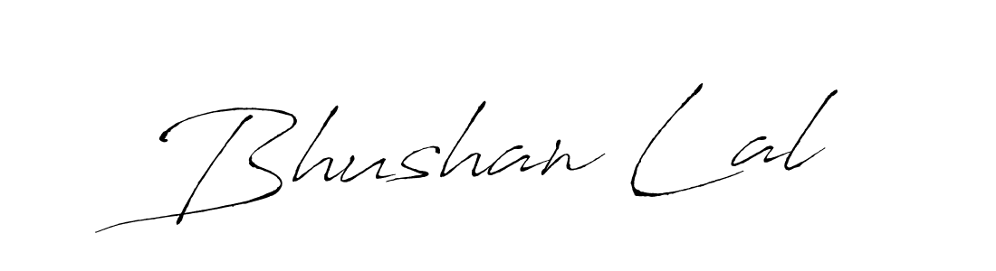 Create a beautiful signature design for name Bhushan Lal. With this signature (Antro_Vectra) fonts, you can make a handwritten signature for free. Bhushan Lal signature style 6 images and pictures png