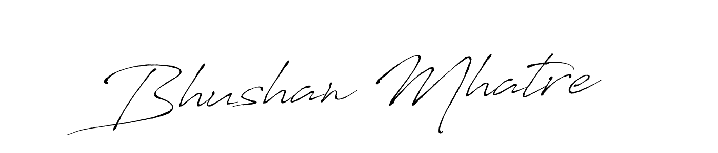 Also You can easily find your signature by using the search form. We will create Bhushan Mhatre name handwritten signature images for you free of cost using Antro_Vectra sign style. Bhushan Mhatre signature style 6 images and pictures png