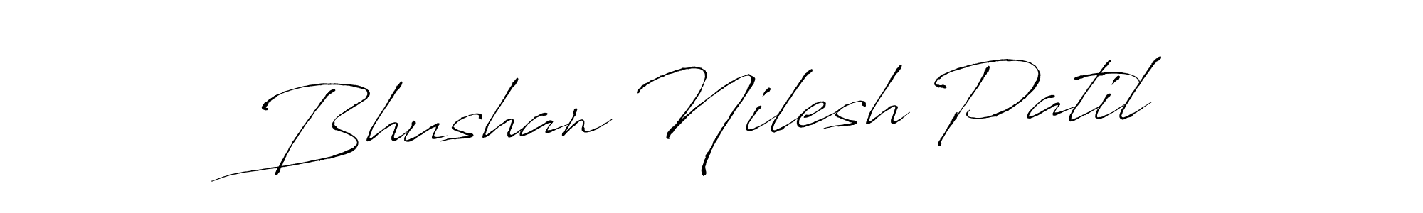 Also we have Bhushan Nilesh Patil name is the best signature style. Create professional handwritten signature collection using Antro_Vectra autograph style. Bhushan Nilesh Patil signature style 6 images and pictures png