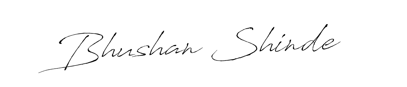 Also we have Bhushan Shinde name is the best signature style. Create professional handwritten signature collection using Antro_Vectra autograph style. Bhushan Shinde signature style 6 images and pictures png