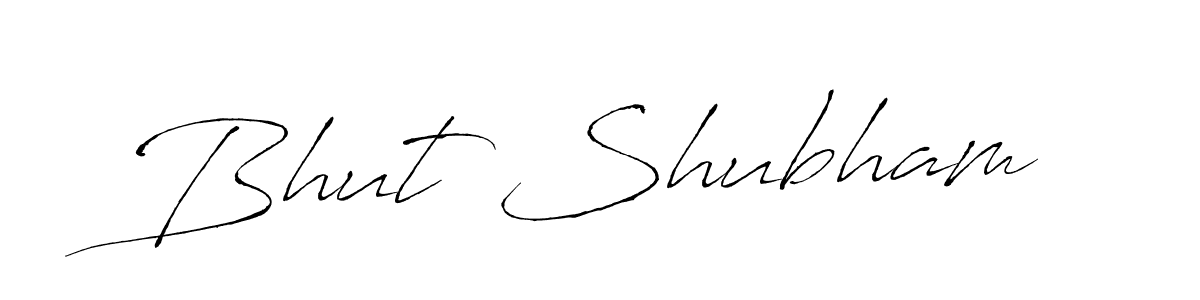 The best way (Antro_Vectra) to make a short signature is to pick only two or three words in your name. The name Bhut Shubham include a total of six letters. For converting this name. Bhut Shubham signature style 6 images and pictures png