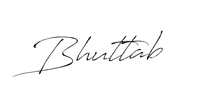 You should practise on your own different ways (Antro_Vectra) to write your name (Bhuttab) in signature. don't let someone else do it for you. Bhuttab signature style 6 images and pictures png