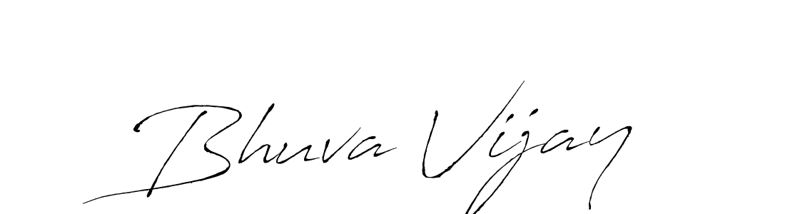 Design your own signature with our free online signature maker. With this signature software, you can create a handwritten (Antro_Vectra) signature for name Bhuva Vijay. Bhuva Vijay signature style 6 images and pictures png