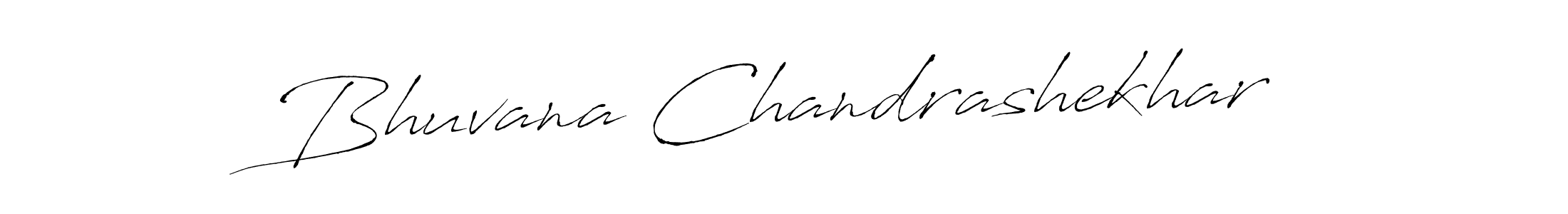 How to make Bhuvana Chandrashekhar name signature. Use Antro_Vectra style for creating short signs online. This is the latest handwritten sign. Bhuvana Chandrashekhar signature style 6 images and pictures png