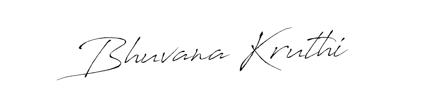 Antro_Vectra is a professional signature style that is perfect for those who want to add a touch of class to their signature. It is also a great choice for those who want to make their signature more unique. Get Bhuvana Kruthi name to fancy signature for free. Bhuvana Kruthi signature style 6 images and pictures png