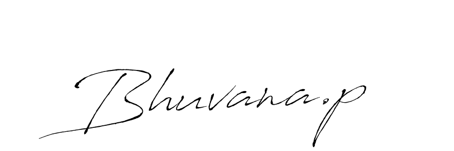 Make a beautiful signature design for name Bhuvana.p. With this signature (Antro_Vectra) style, you can create a handwritten signature for free. Bhuvana.p signature style 6 images and pictures png