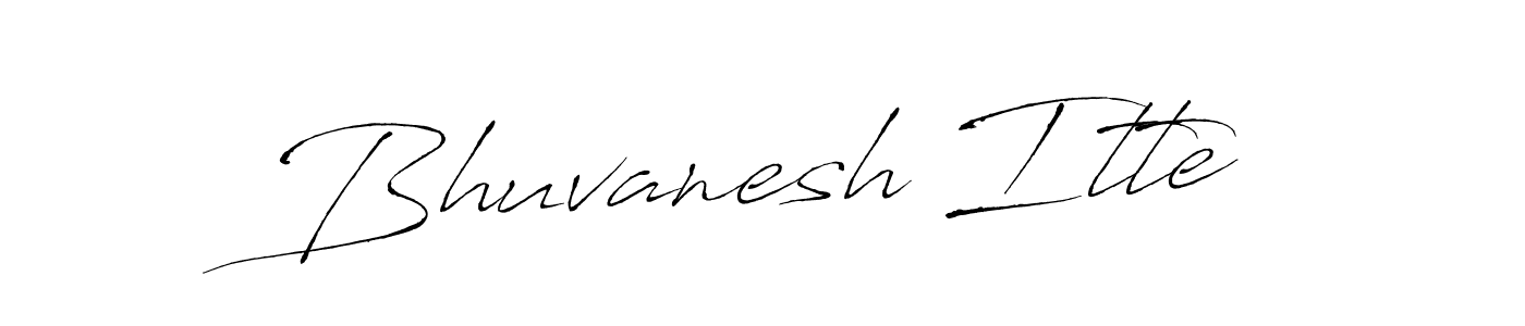 Antro_Vectra is a professional signature style that is perfect for those who want to add a touch of class to their signature. It is also a great choice for those who want to make their signature more unique. Get Bhuvanesh Itte name to fancy signature for free. Bhuvanesh Itte signature style 6 images and pictures png