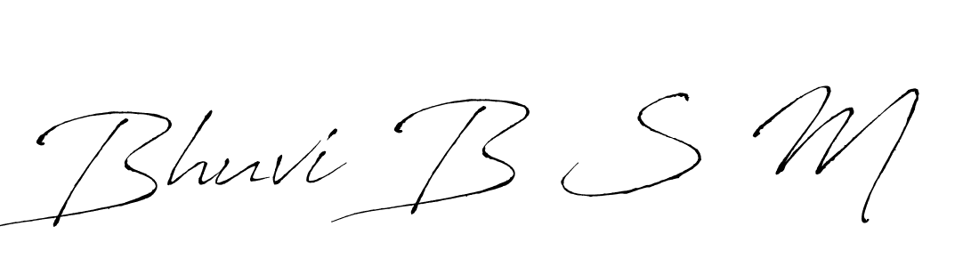 Once you've used our free online signature maker to create your best signature Antro_Vectra style, it's time to enjoy all of the benefits that Bhuvi B S M name signing documents. Bhuvi B S M signature style 6 images and pictures png